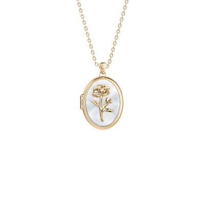 Sutton Locket コレクション ホワイトマザーオブパール ペンダント