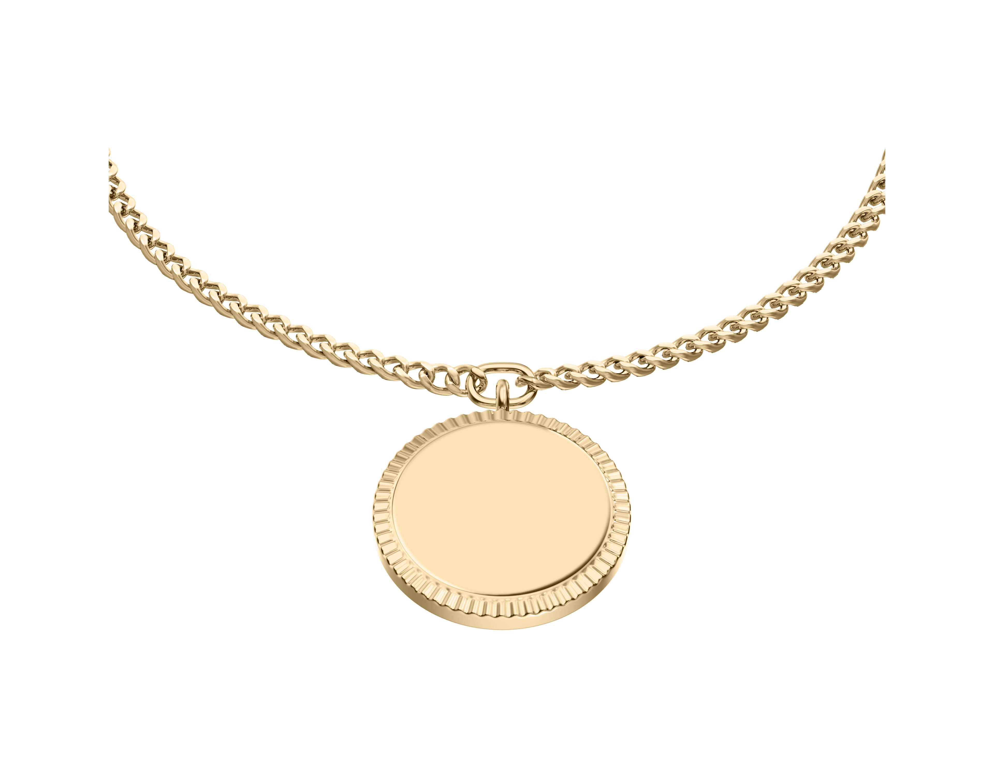 Ellis Gold-Tone Stainless Steel Chain Bracelet