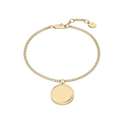 今週まで！ete ゴールドチェーンブレスレット クリスタル レイヤード］ チェーン ブレスレット | ete bijoux (Women)/エテ