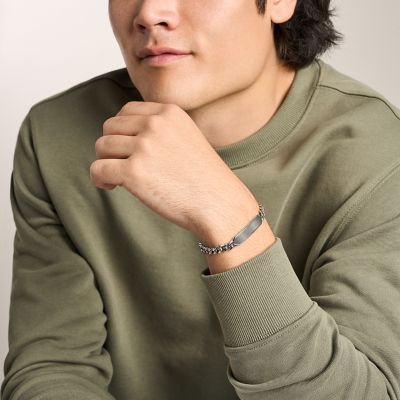 Ellis Stainless Steel ID Bracelet