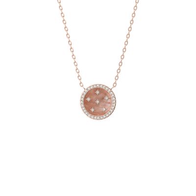 Merrit Northlight Collection Caramel Mother-Of-Pearl Pendant Necklace