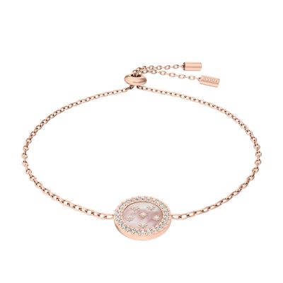 Merrit Northlight Collection Caramel Mother-of-Pearl Station Bracelet