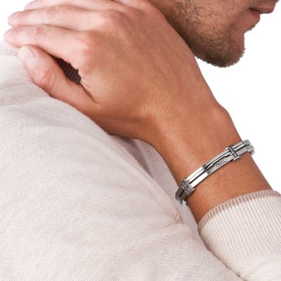 Fossil on sale men's bracelet