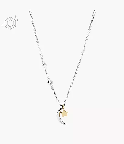 Minimalist silver jewelry Crescent moon necklace Long silver necklace Minimalist crescent moon Silver necklace Silver crescent moon
