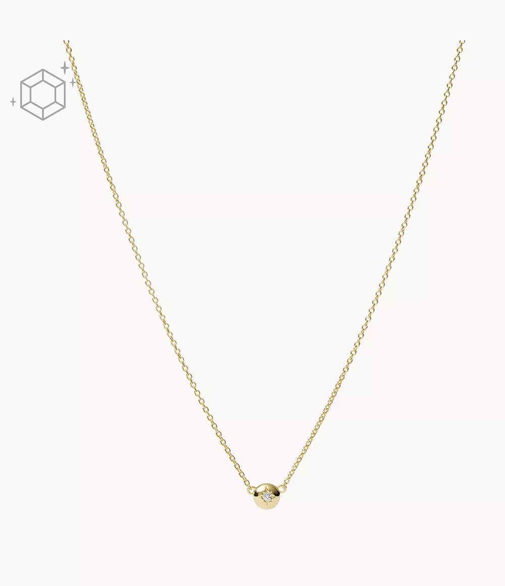 18K Multi-Tone Gold Lab Diamond Wedding/Party Pendant Necklace Chain Jewelry 18" 