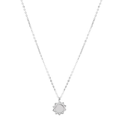 

Fossil Femmes Collier pendentif Elliott You Are My Sunshine en argent 925 argenté
