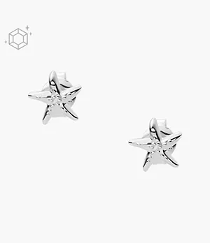 Orecchini a perno Elliott Sea Stars in argento 925