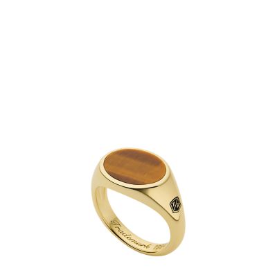 うファッション wackomaria TIGRE'S EYE SIGNET RING リング