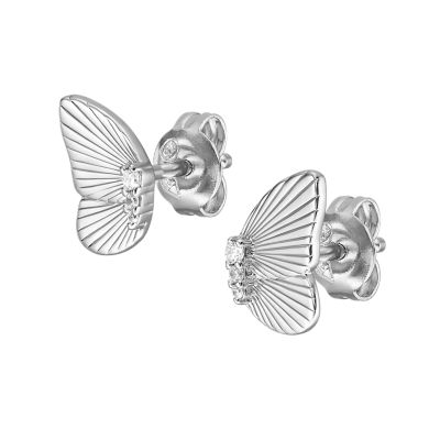 JFS00621040 - - Butterflies Ohrstecker Fossil Sterlingsilber