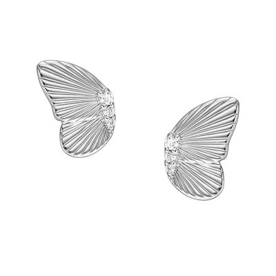 

Fossil Femmes Clous d’oreilles papillons en argent 925