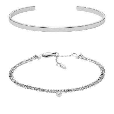 Arm Party Stainless Steel Bracelet Gift Set