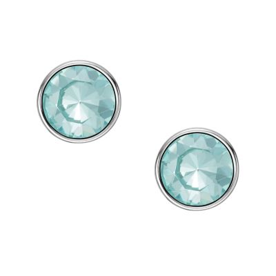 Light blue store stud earrings