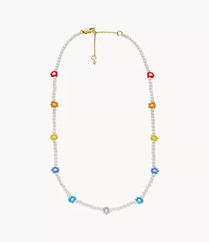 Multi-Colour Beaded Necklace