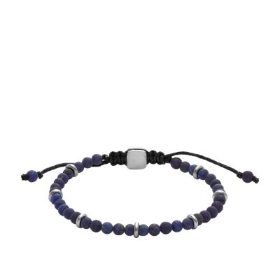 Bracelet Perlé De Lapis Bleu Merritt Arm Stack