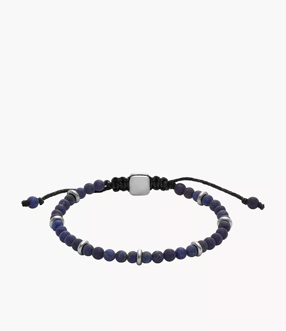 Merritt Arm Stack Blue Lapis Beaded Bracelet