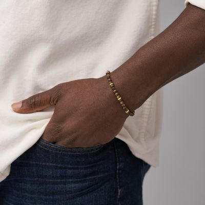 Merritt Arm Stack Tiger's Eye Beaded Bracelet