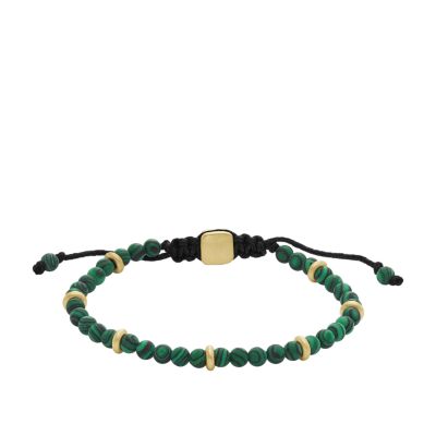 Green Bracelet JOA00805710 Malachite Arm - Merritt Stack Fossil Beaded -