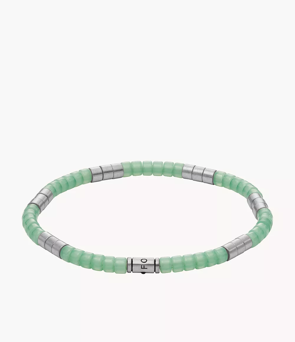Seafoam Green Acrylic Beaded Bracelet  JOA00860040
