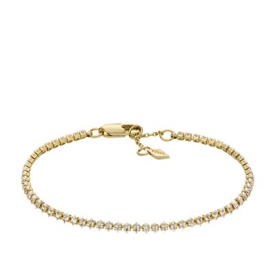 Clear Crystals Chain Bracelet  JOA00863710