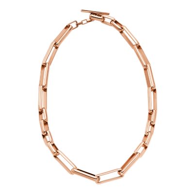 Archival Core Essentials Rose Gold-Tone Brass Chain Necklace