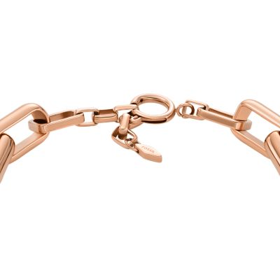 Archival Core Essentials Rose Gold-Tone Brass Chain Bracelet