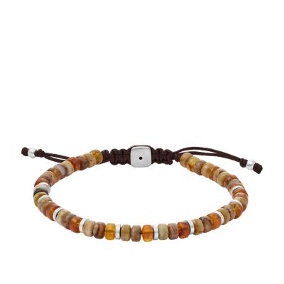 Fossil Outlet Armband Autumn Beads Beads Acryl braun - Braun