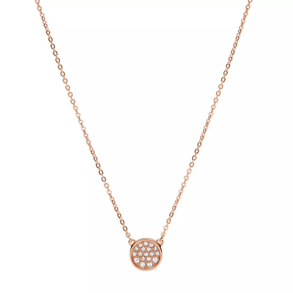 Rose Gold-Tone Stainless Steel Necklace