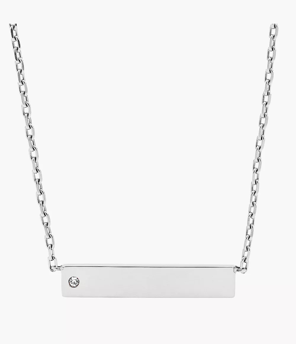 Bar Stainless Steel Necklace jewelry JOF00434040
