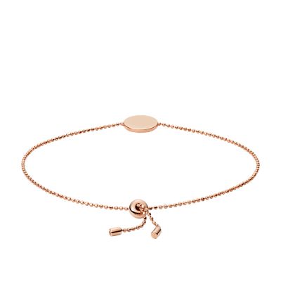Damen Armband Disc Rose Gold-Tone Bracelet 