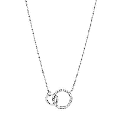 Icons Stainless Steel Chain Necklace - JOF01002040 - Fossil