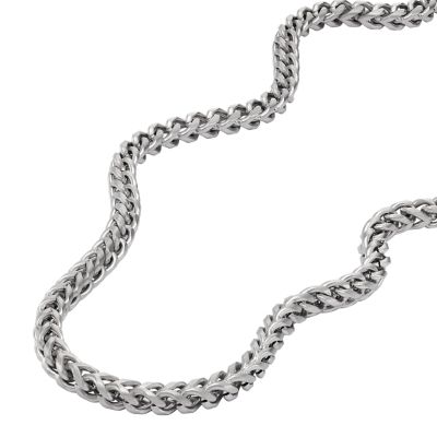 Stainless Steel Chain Necklace - JOF00661040 - Fossil
