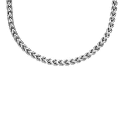 Bold Chains Stainless Steel Chain Necklace - JF04614040 - Fossil