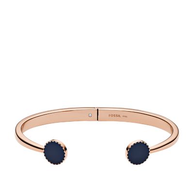 Purple Stainless Steel Cuff Bracelet