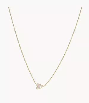 Mother-of-Pearl Station Necklace