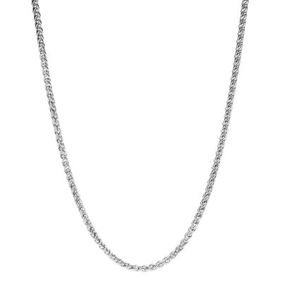 Fossil 2024 silver chain