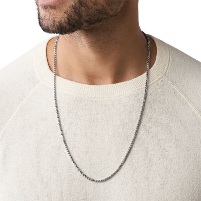 Stainless Steel Chain Necklace - JOF00661040 - Fossil