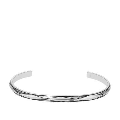

Fossil Outlet Homme Bracelet jonc en acier inoxydable