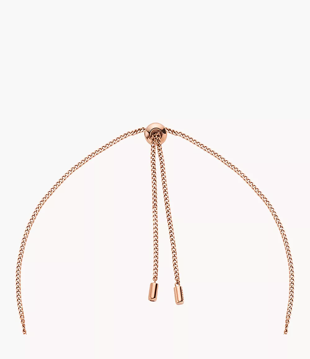 Elliott Rose Gold-Tone Stainless Steel Pendant Necklace