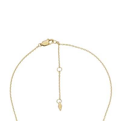 Fossil hot sale initial necklace