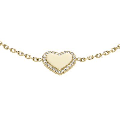 Elliott Gold-Tone Stainless Steel Chain Bracelet