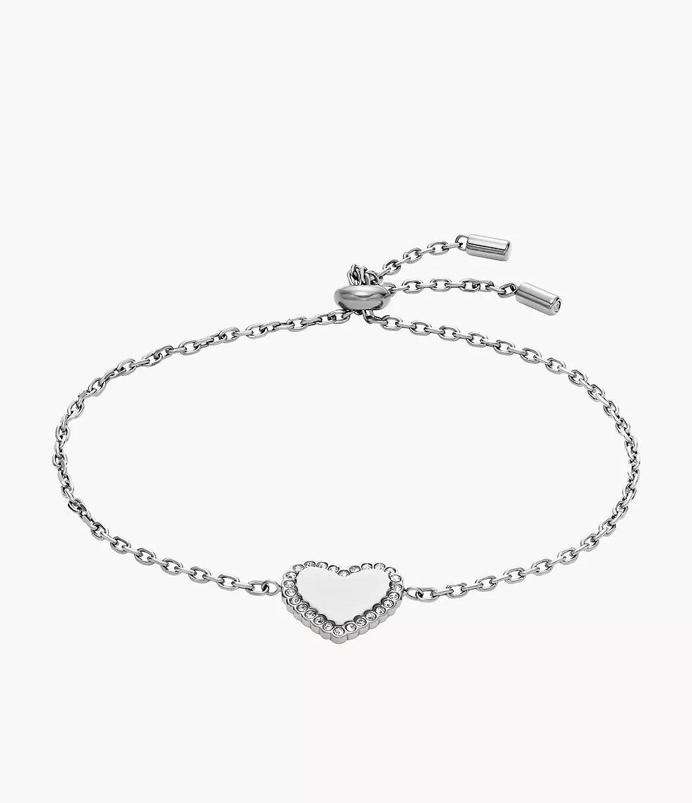 Elliott Stainless Steel Heart Chain Bracelet  JOF00941040
