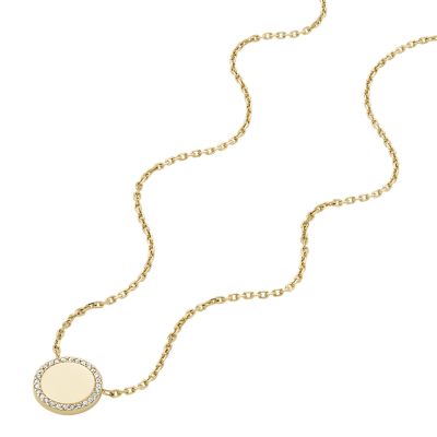 Elliott Gold-Tone Stainless Steel Chain Necklace