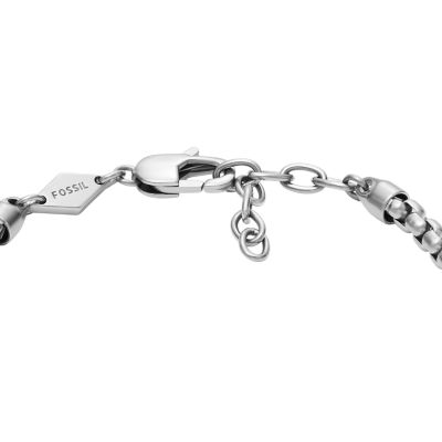 All Stacked Up Two-Tone Stainless Steel Chain Bracelet - JF04138998 - Watch  Station