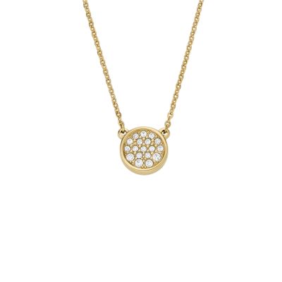 Gold-Tone Stainless Steel Pendant Necklace  JOF00961710