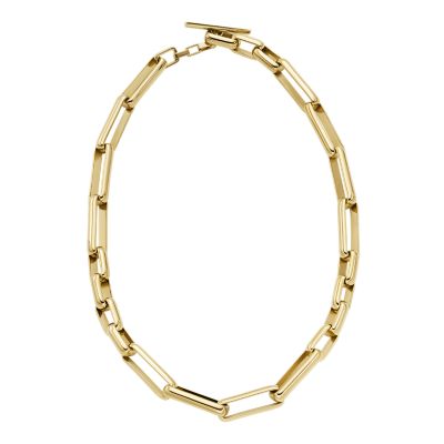 Archival Core Essentials Gold-Tone Brass Chain Necklace