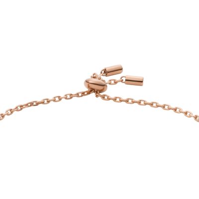 Rose Gold-Tone Stainless Steel Bracelet - JOF00590791 - Fossil