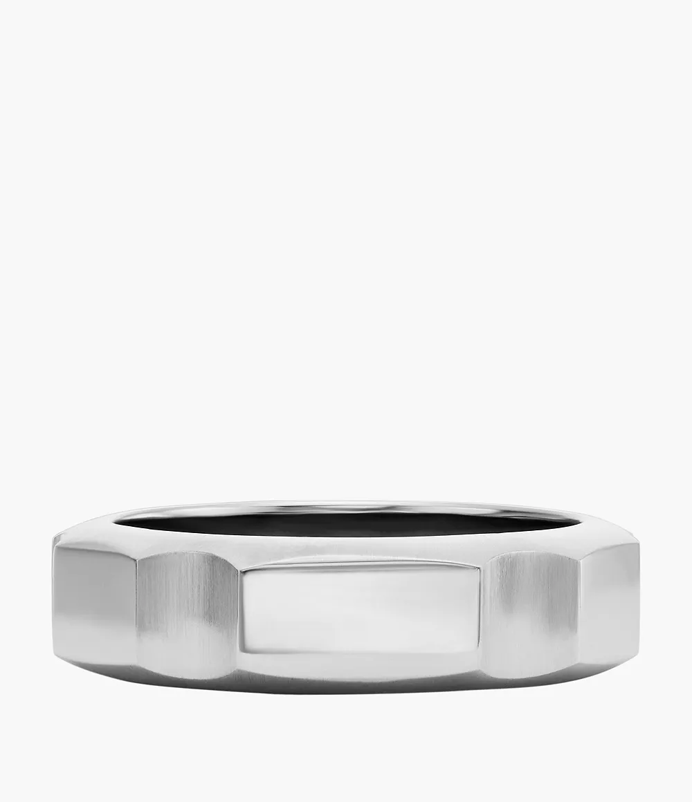 Archival Icons Stainless Steel Band Ring  JOF01022040
