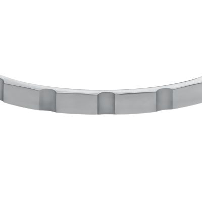 - JOF01023040 Stainless Cuff Bracelet Steel - Archival Icons Fossil