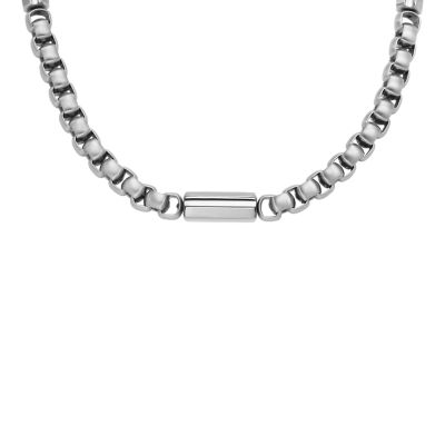 Archival Icons Stainless Steel Chain Necklace