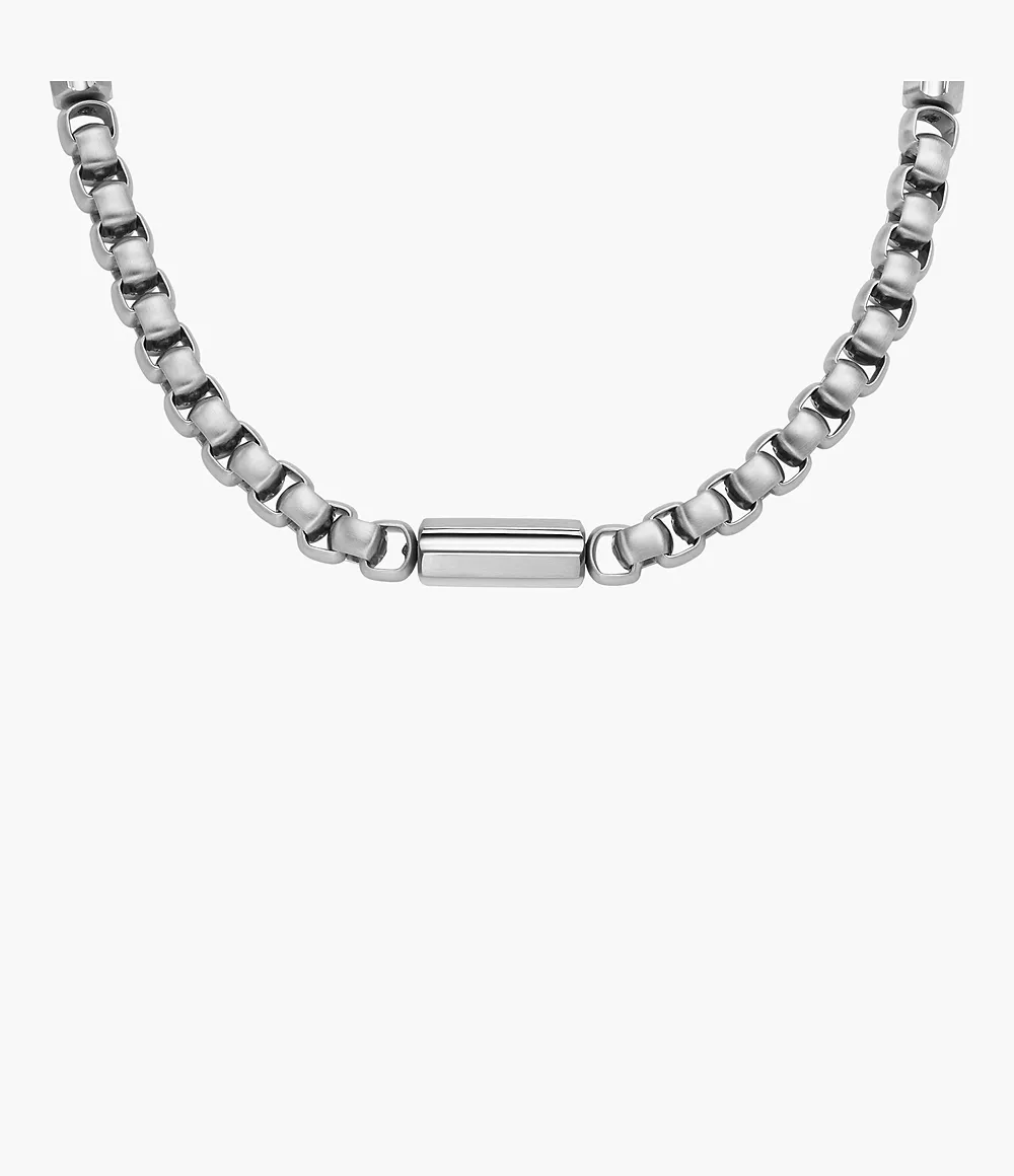 Archival Icons Stainless Steel Chain Necklace  JOF01024040
